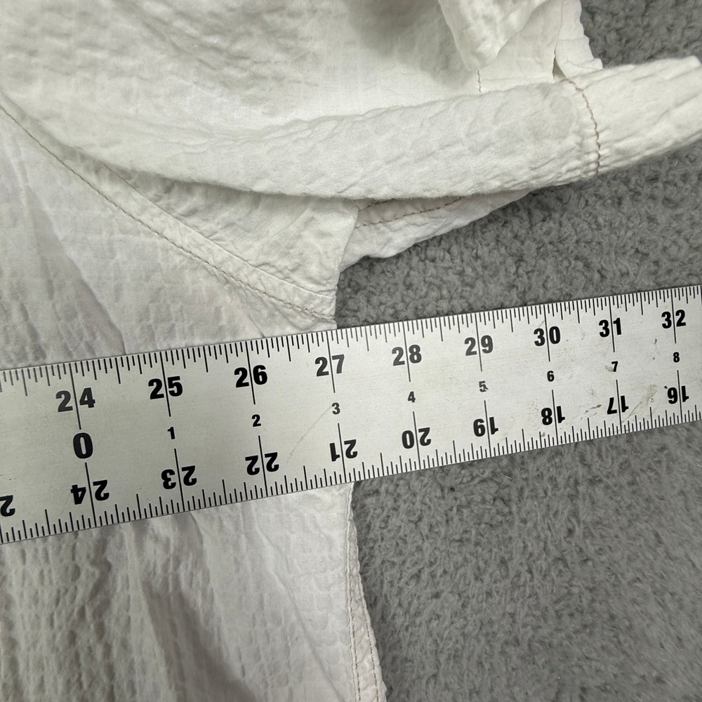 Tommy Bahama White Cotton Spandex Short Sleeve‎ Button Up Shirt XXXL - Picture 7 of 11